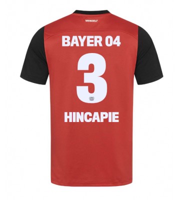 Bayer Leverkusen Piero Hincapie #3 Replika Hjemmebanetrøje 2024-25 Kortærmet